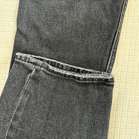 Abercrombie & Fitch Dark Grey Women Denim Ankle Straight High Rise Size 25 /0 - Picture 11 of 11